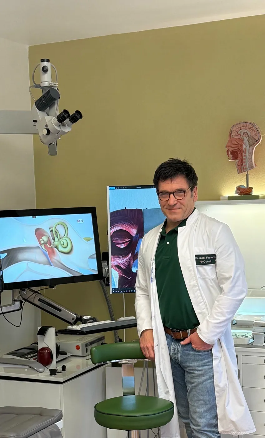 Dr. med. Jörn Finnern – HNO-Arzt in seiner Privatpraxis Krefeld